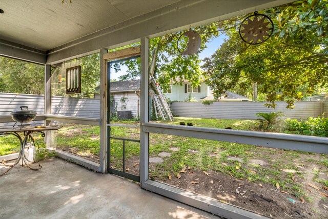 1485 Kinloch Ln, Mount Pleasant, SC 29464 - view of unfurnished sunroom