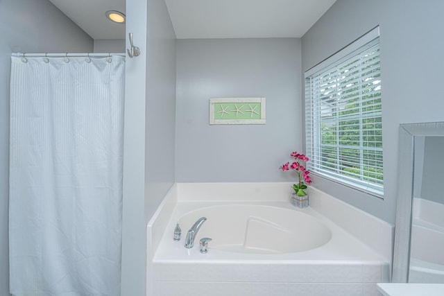 9636 Pebble Creek Blvd, Summerville, SC 29485 - full bath with a bath and curtained shower
