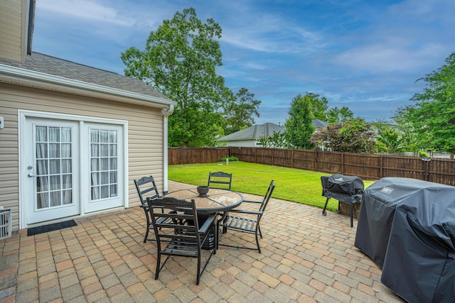 9636 Pebble Creek Blvd, Summerville, SC 29485 - view of patio / terrace featuring grilling area and outdoor dining area