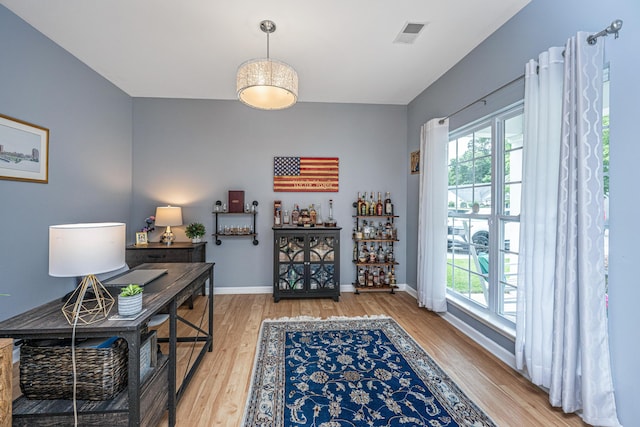 9636 Pebble Creek Blvd, Summerville, SC 29485 - office space featuring wood finished floors, healthy amount of natural light, and baseboards