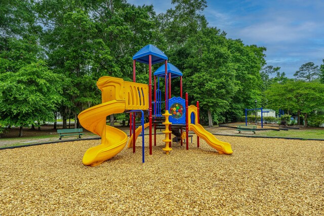 9636 Pebble Creek Blvd, Summerville, SC 29485 - communal playground featuring view of wooded area