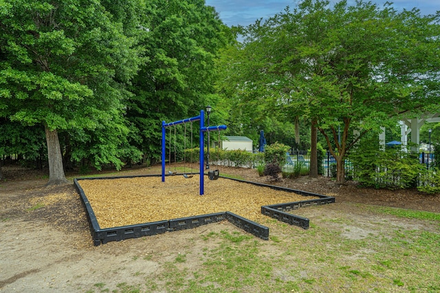 9636 Pebble Creek Blvd, Summerville, SC 29485 - community playground with fence