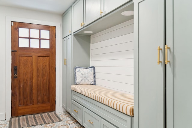 view of mudroom