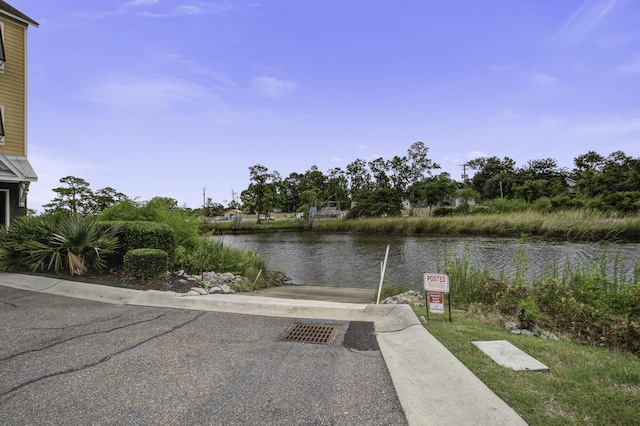 property view of water