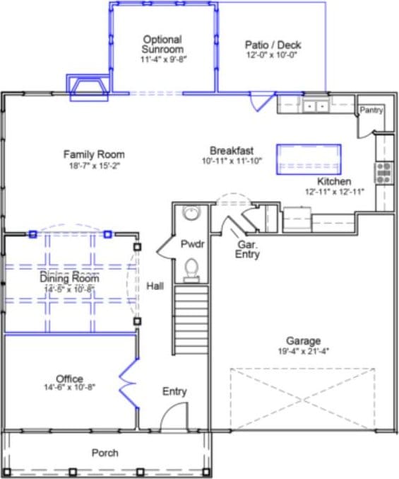 view of layout