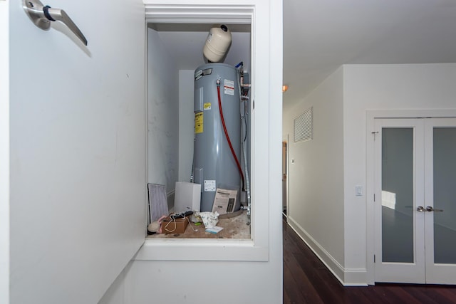 utilities featuring water heater