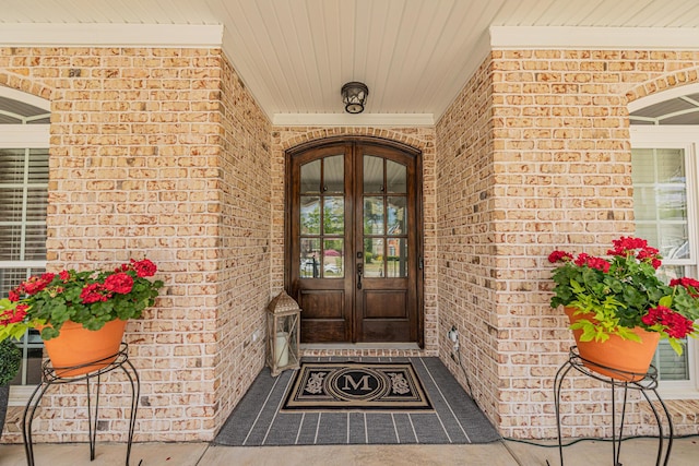 241 Clubside Dr, Lexington, SC 29072 - property entrance with french doors and brick siding