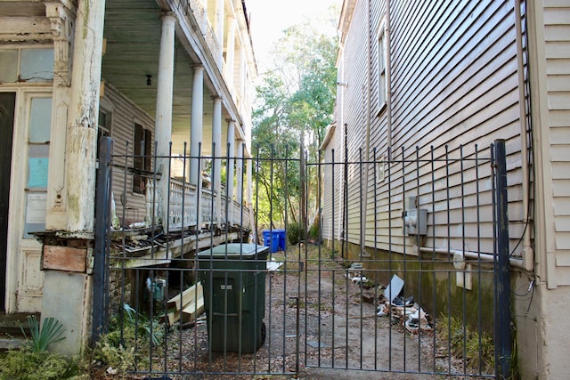 view of side of home