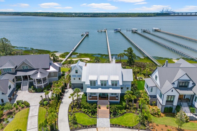553 Old Compass Rd, Daniel Island, SC 29492 - drone / aerial view of a nearby body of water
