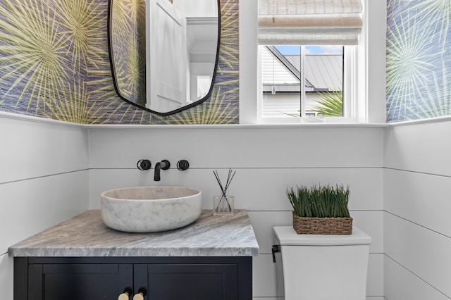 553 Old Compass Rd, Daniel Island, SC 29492 - bathroom with toilet and vanity
