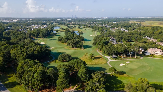 553 Old Compass Rd, Daniel Island, SC 29492 - view of property location featuring a nearby body of water, a golf club, and a tree filled landscape