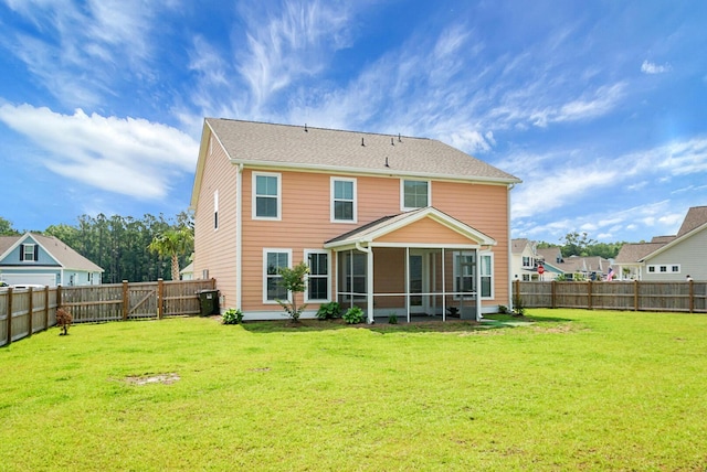 661 Black Pine Rd, Moncks Corner, SC 29461 - back of house featuring a sunroom