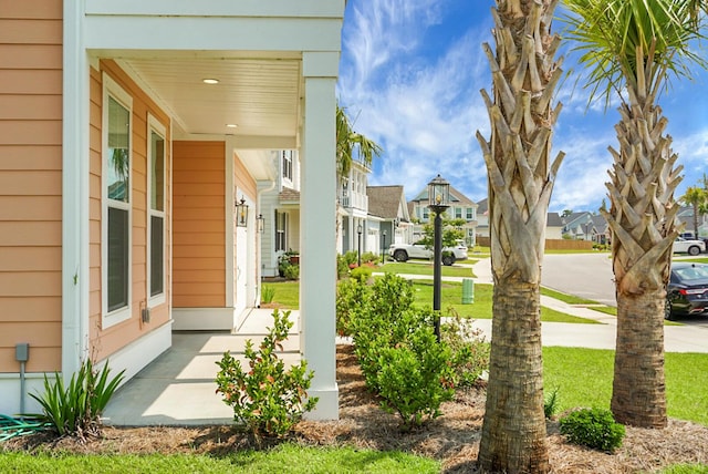 661 Black Pine Rd, Moncks Corner, SC 29461 - view of yard with a residential view and a porch