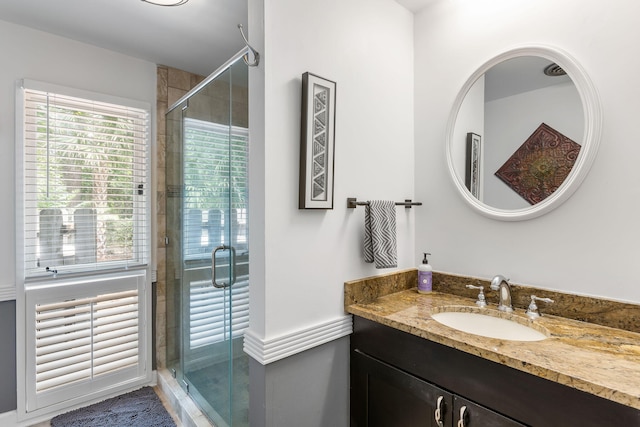 2500 The Bent Twig, Seabrook Island, SC 29455 - bathroom featuring vanity and a stall shower