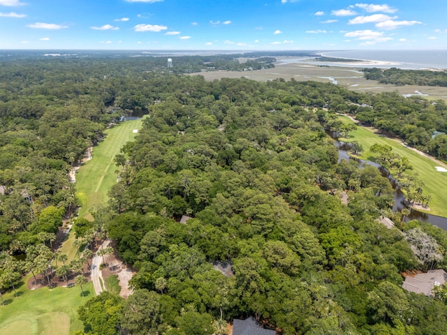2500 The Bent Twig, Seabrook Island, SC 29455 - bird's eye view of a nearby body of water, a golf course, and a forest