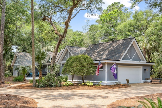 2500 The Bent Twig, Seabrook Island, SC 29455 - view of front of house with concrete driveway, roof with shingles, and an attached garage