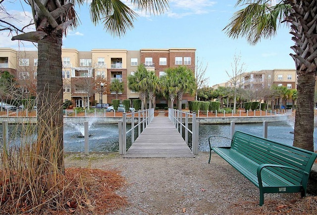 225 Seven Farms Dr Unit 307, Daniel Island, SC 29492 - dock featuring a water view