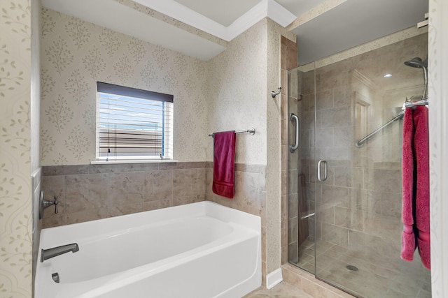 225 Seven Farms Dr Unit 307, Daniel Island, SC 29492 - bathroom with a bath and a shower stall