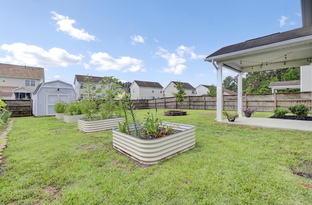145 Woodbrook Way, Moncks Corner, SC 29461 - view of yard with a residential view, a patio area, and a garden