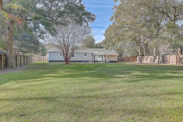 view of yard