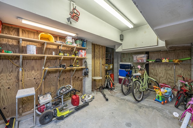 view of storage