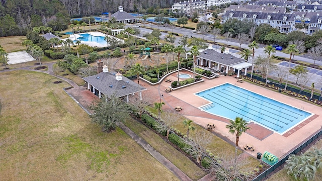 bird's eye view