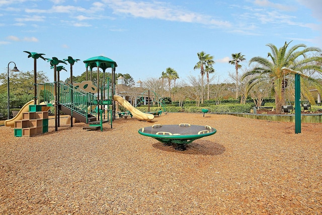 view of community playground