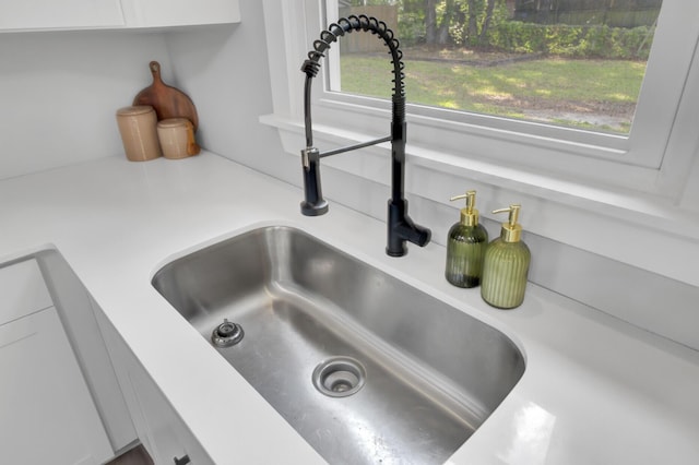 7674 Chippendale Rd, North Charleston, SC 29420 - kitchen view of a sink and light countertops