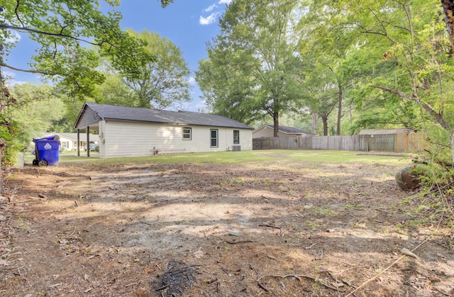7674 Chippendale Rd, North Charleston, SC 29420 - rear view of property featuring central AC unit