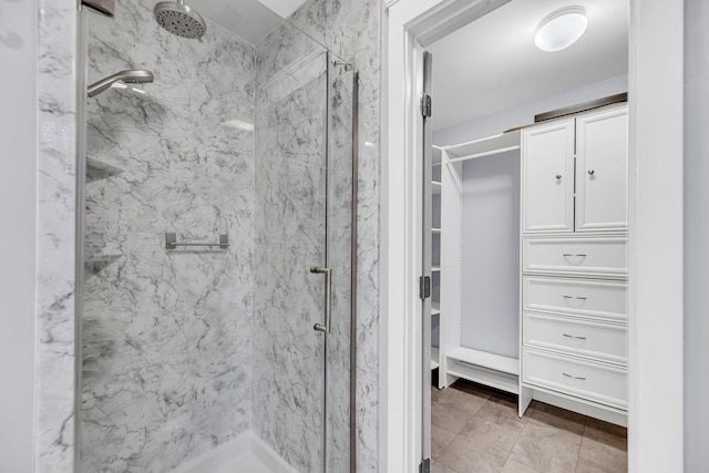 1309 Llewellyn Rd, Mount Pleasant, SC 29464 - bathroom with a marble finish shower
