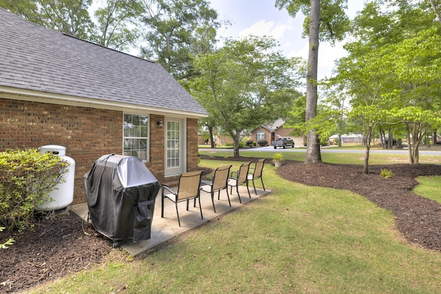 256 Ridge Lake Dr, Manning, SC 29102 - view of green lawn with a patio
