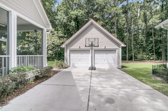7021 Schooner St, Charleston, SC 29492 - view of detached garage