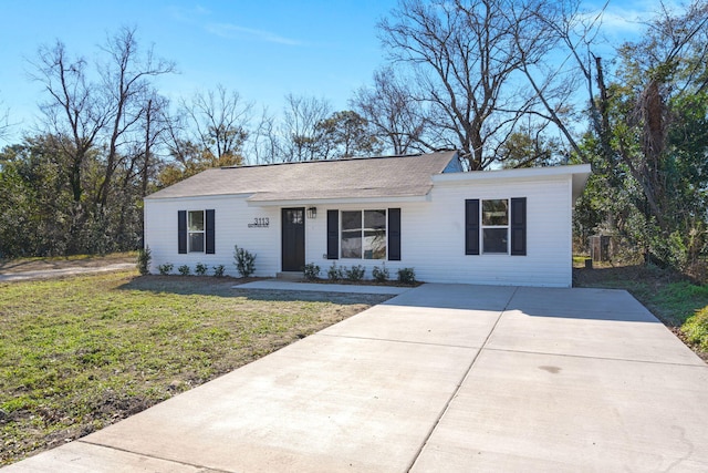 3113 Matipan Ave, North Charleston, SC 29405 - ranch-style house featuring a front lawn and concrete driveway