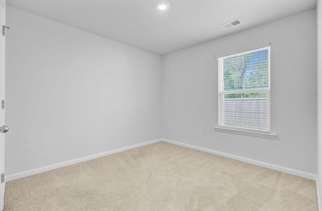 407 Spruce Ivy St, Moncks Corner, SC 29461 - empty room featuring carpet flooring, baseboards, and recessed lighting