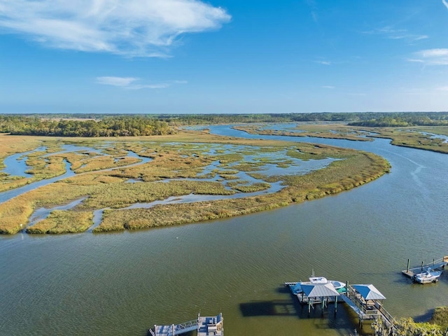 7897 Russell Creek Dr, Edisto Island, SC 29438 - aerial view of a large body of water