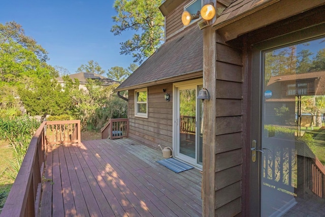 7897 Russell Creek Dr, Edisto Island, SC 29438 - view of wooden deck