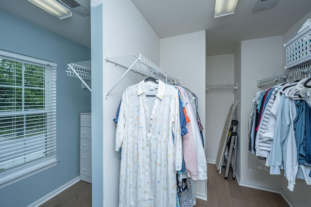 468 Maple Oak Ln, Charleston, SC 29414 - spacious closet featuring wood finished floors