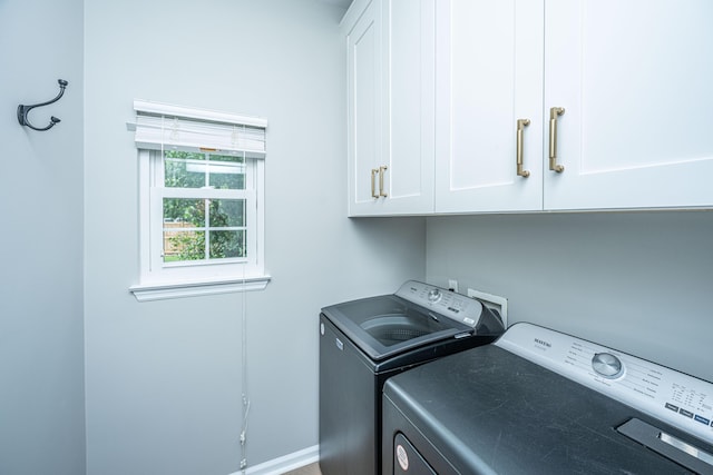 468 Maple Oak Ln, Charleston, SC 29414 - washroom featuring cabinet space and separate washer and dryer