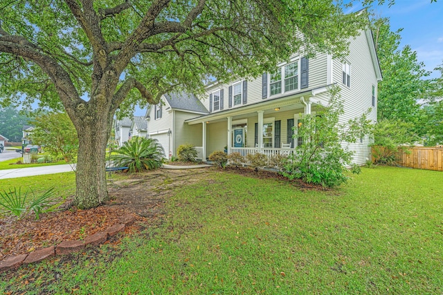 468 Maple Oak Ln, Charleston, SC 29414 - traditional home featuring covered porch and a garage