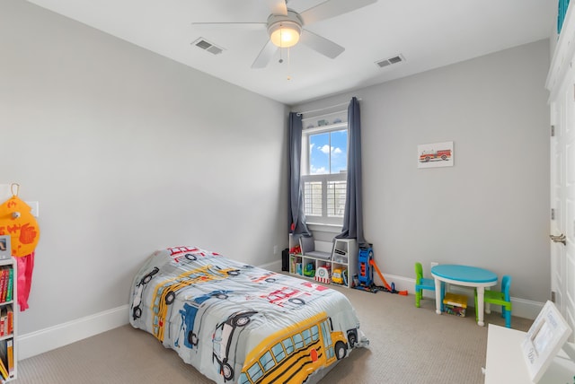 1722 Trewin Ct, Charleston, SC 29492 - bedroom with carpet floors and a ceiling fan