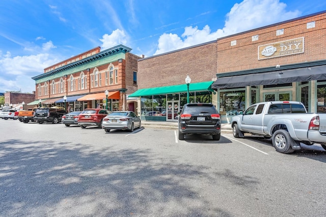 view of vehicle parking