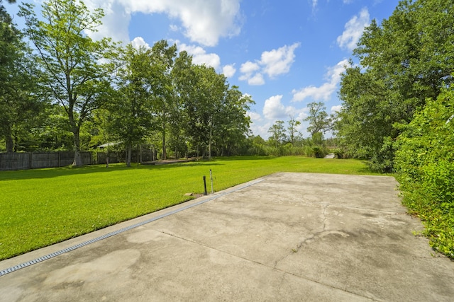 1193 River Rd, Johns Island, SC 29455 - view of yard with a patio and view of wooded area