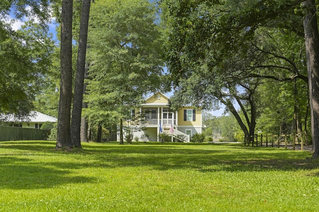 1193 River Rd, Johns Island, SC 29455 - view of front of house featuring stairs