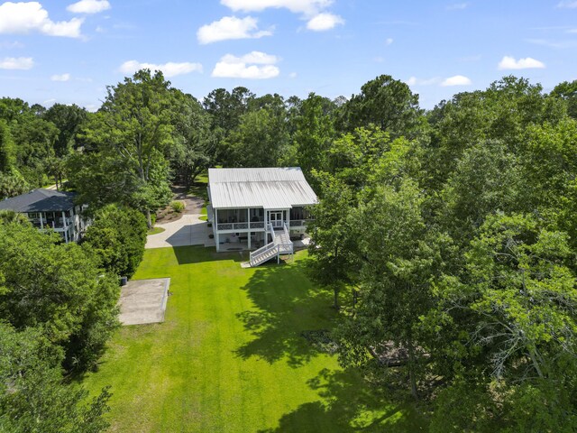 1193 River Rd, Johns Island, SC 29455 - view of subject property featuring a heavily wooded area