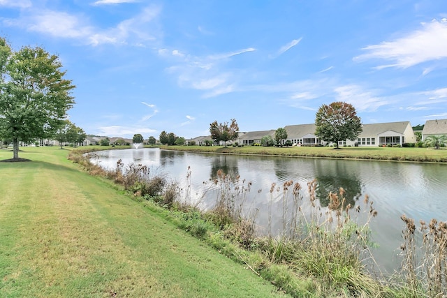 property view of water