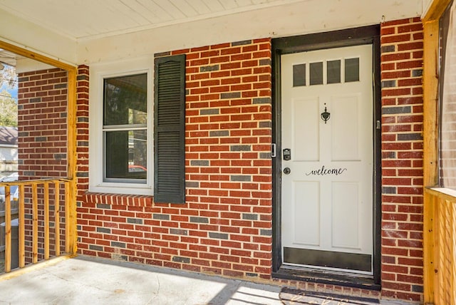 view of property entrance