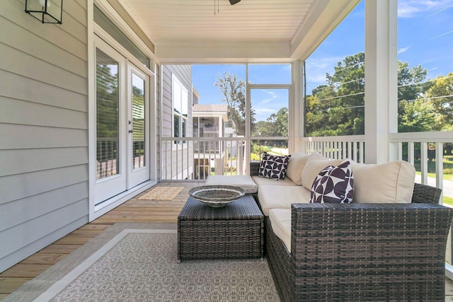 1304 Lieben Rd, Mount Pleasant, SC 29466 - sunroom featuring outdoor lounge area