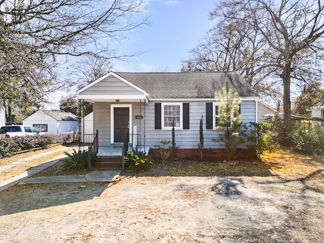 view of bungalow-style house