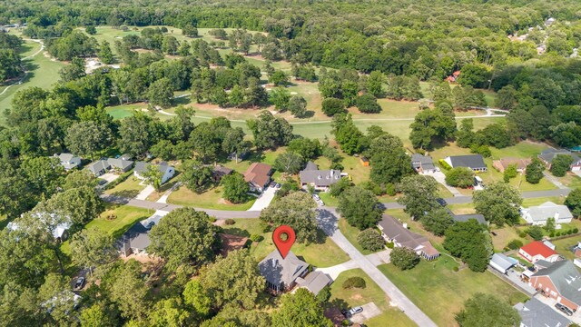 1119 Bruton Blvd, Moncks Corner, SC 29461 - aerial view of property's location featuring a forest and nearby suburban area