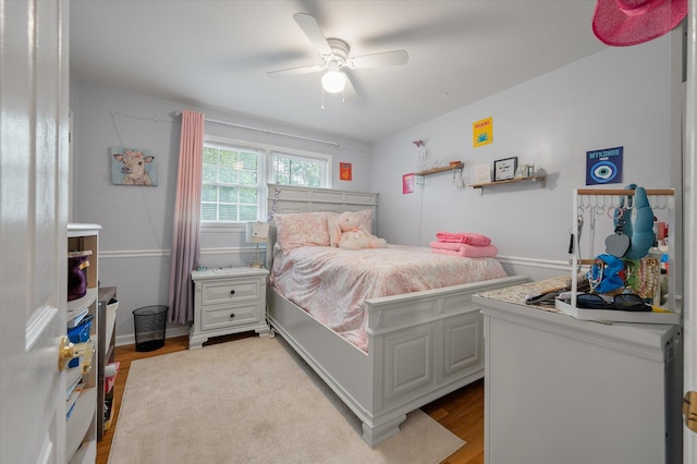 2220 Pinehurst Ave, Charleston, SC 29414 - bedroom featuring wood finished floors and ceiling fan